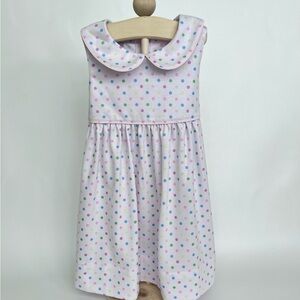 NWOT Sweet Dreams Confetti Polka Dot Peter Pan Collar Dress